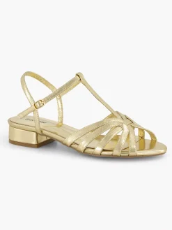 Gouden Sandaal Dames Sandalen