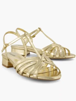 Gouden Sandaal Dames Sandalen