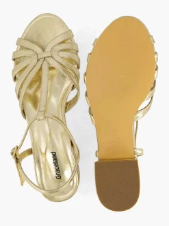 Gouden Sandaal Dames Sandalen