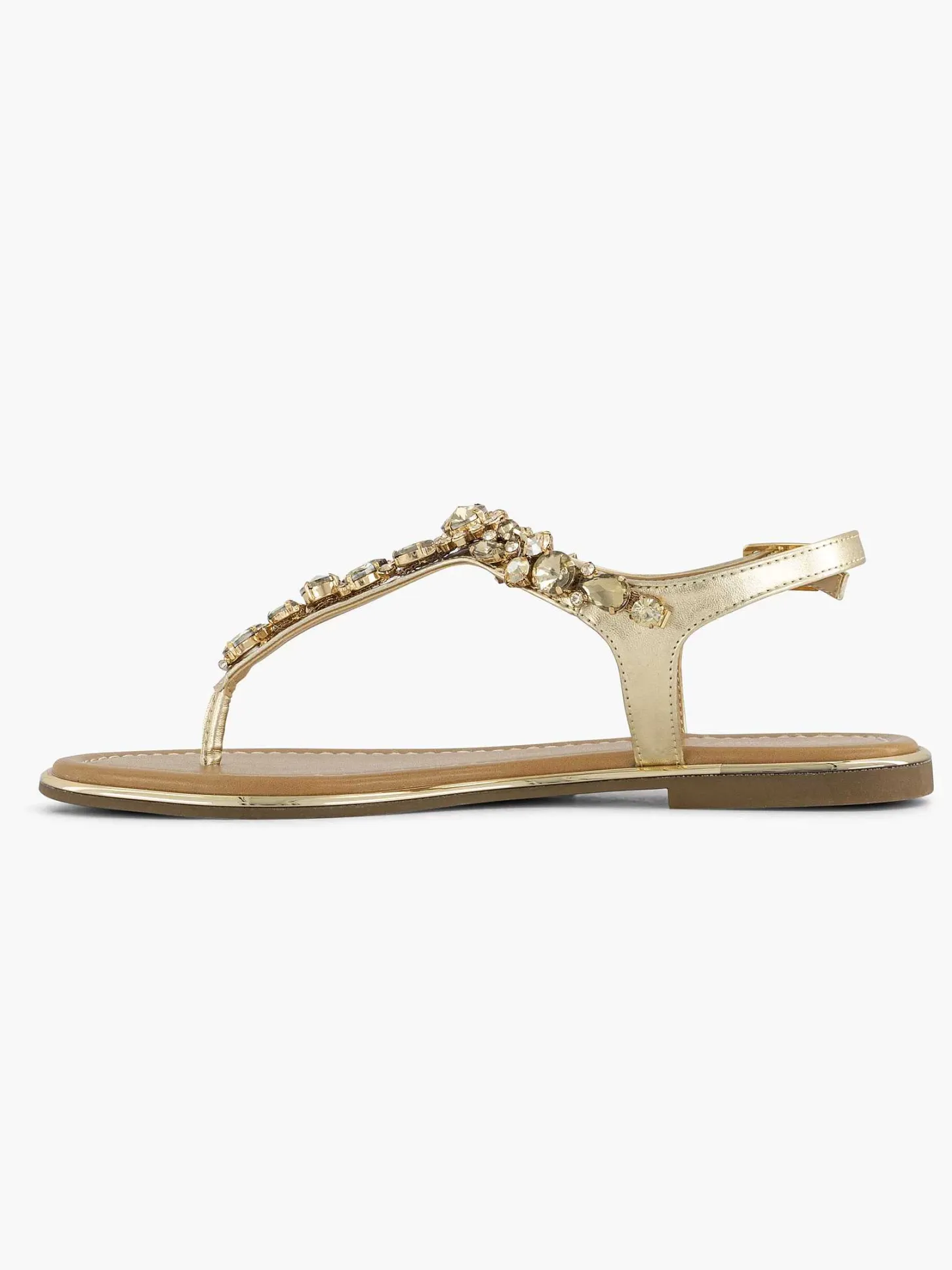 New Gouden Sandaal Dames Sandalen