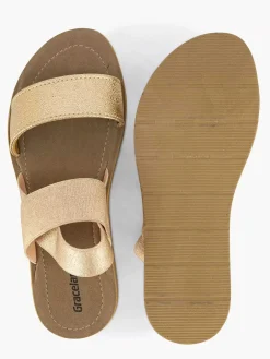 Hot Gouden Sandaal Dames Sandalen