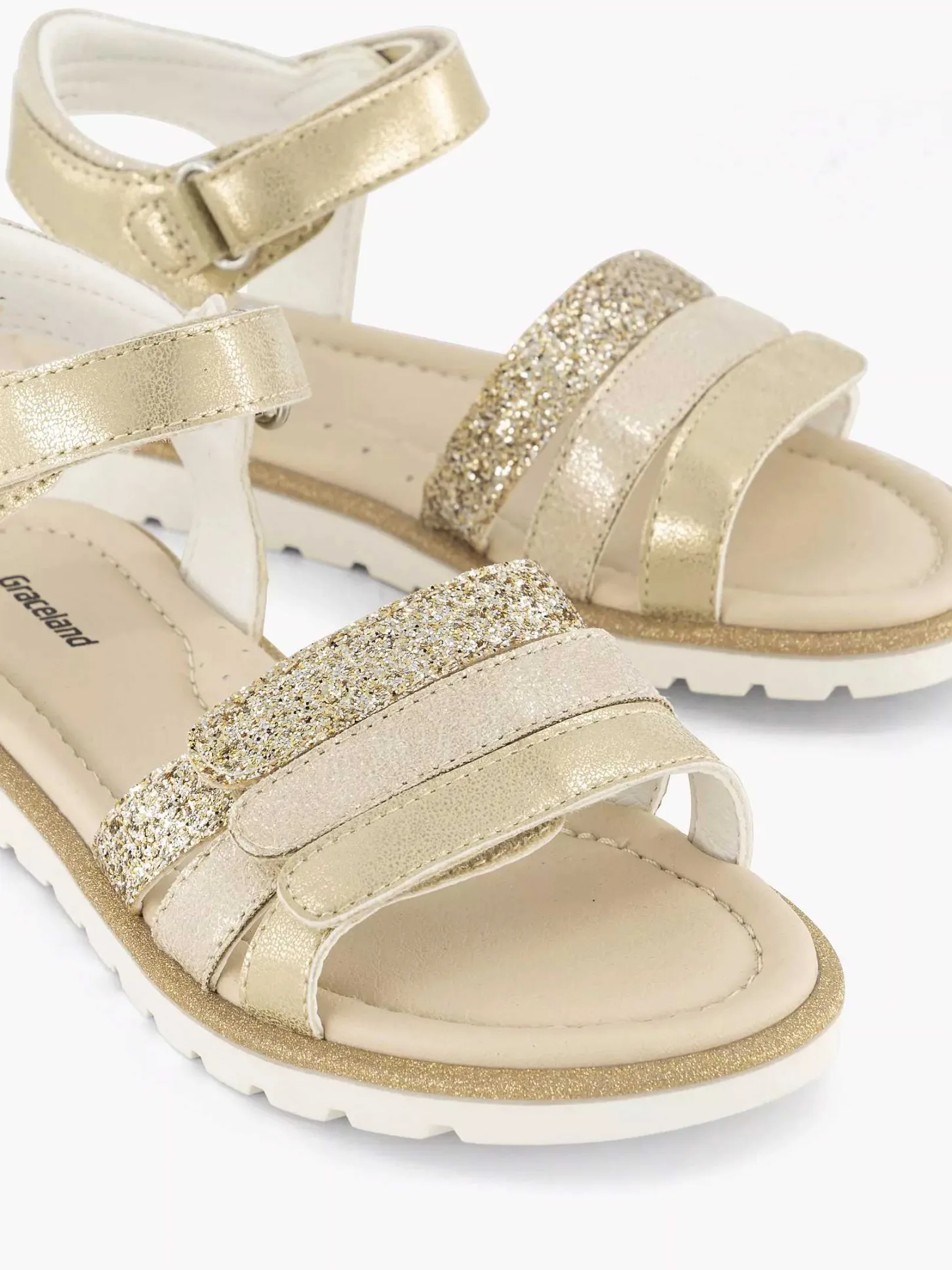 Gouden Sandaal Kinderen Babyschoenen