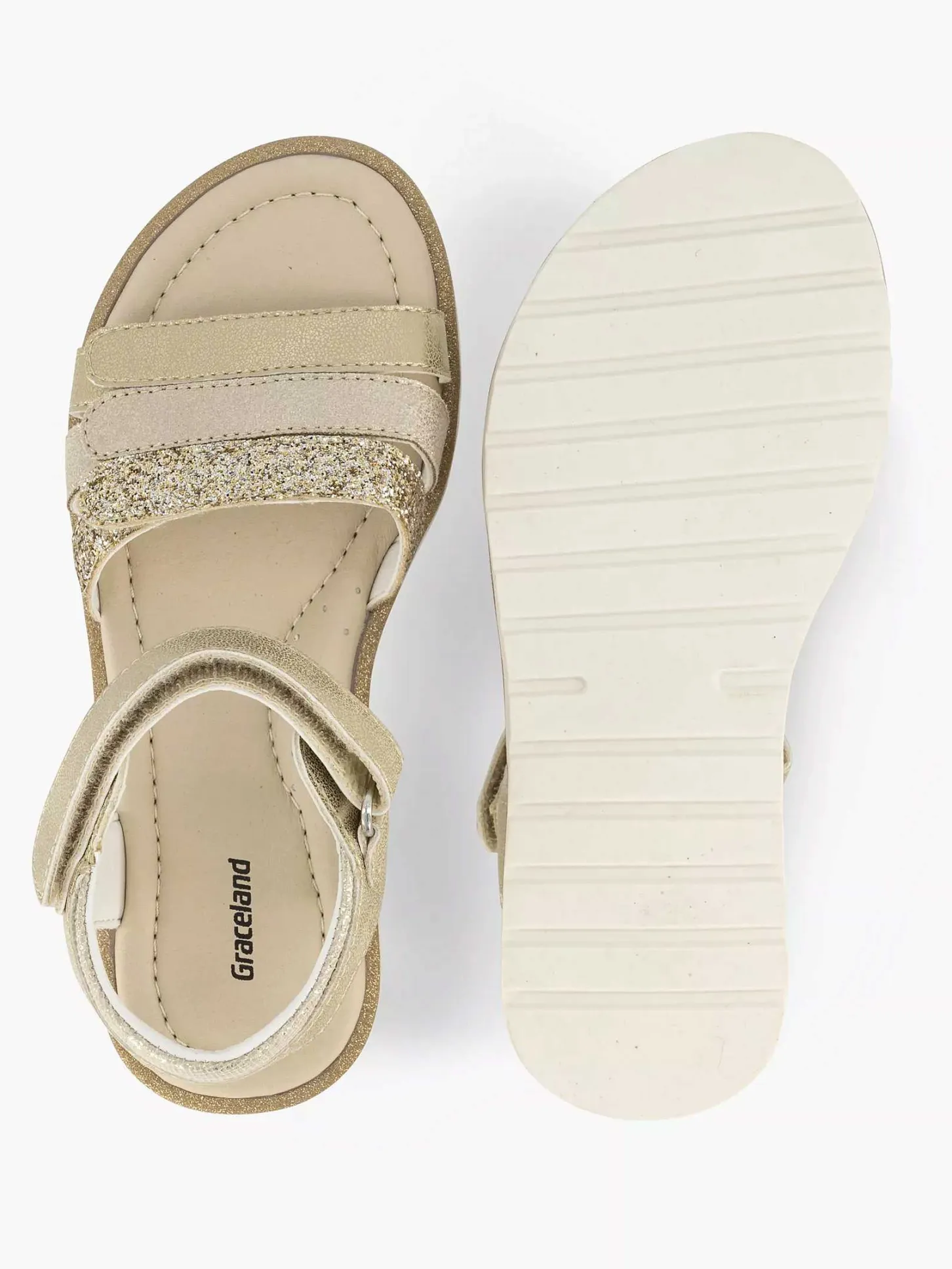 Gouden Sandaal Kinderen Babyschoenen