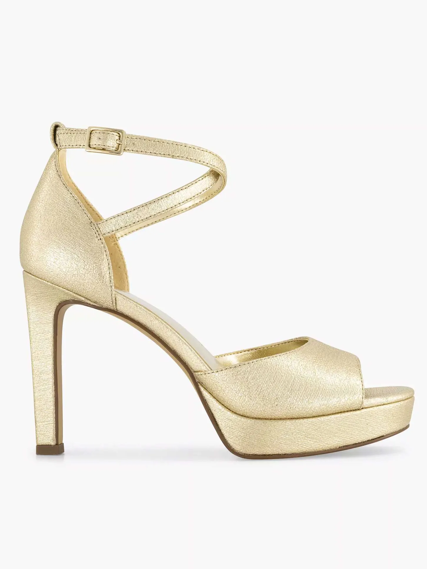 Outlet Gouden Sandalette Dames Pumps