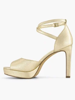 Outlet Gouden Sandalette Dames Pumps