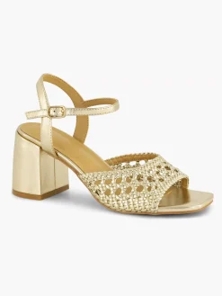 Best Gouden Sandalette Dames Sandalen