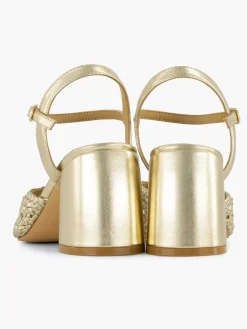 Best Gouden Sandalette Dames Sandalen