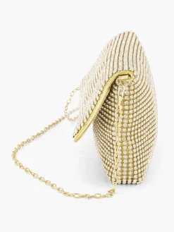 Online Gouden Schoudertas Steentjes Dames Online Exclusive Accessoires