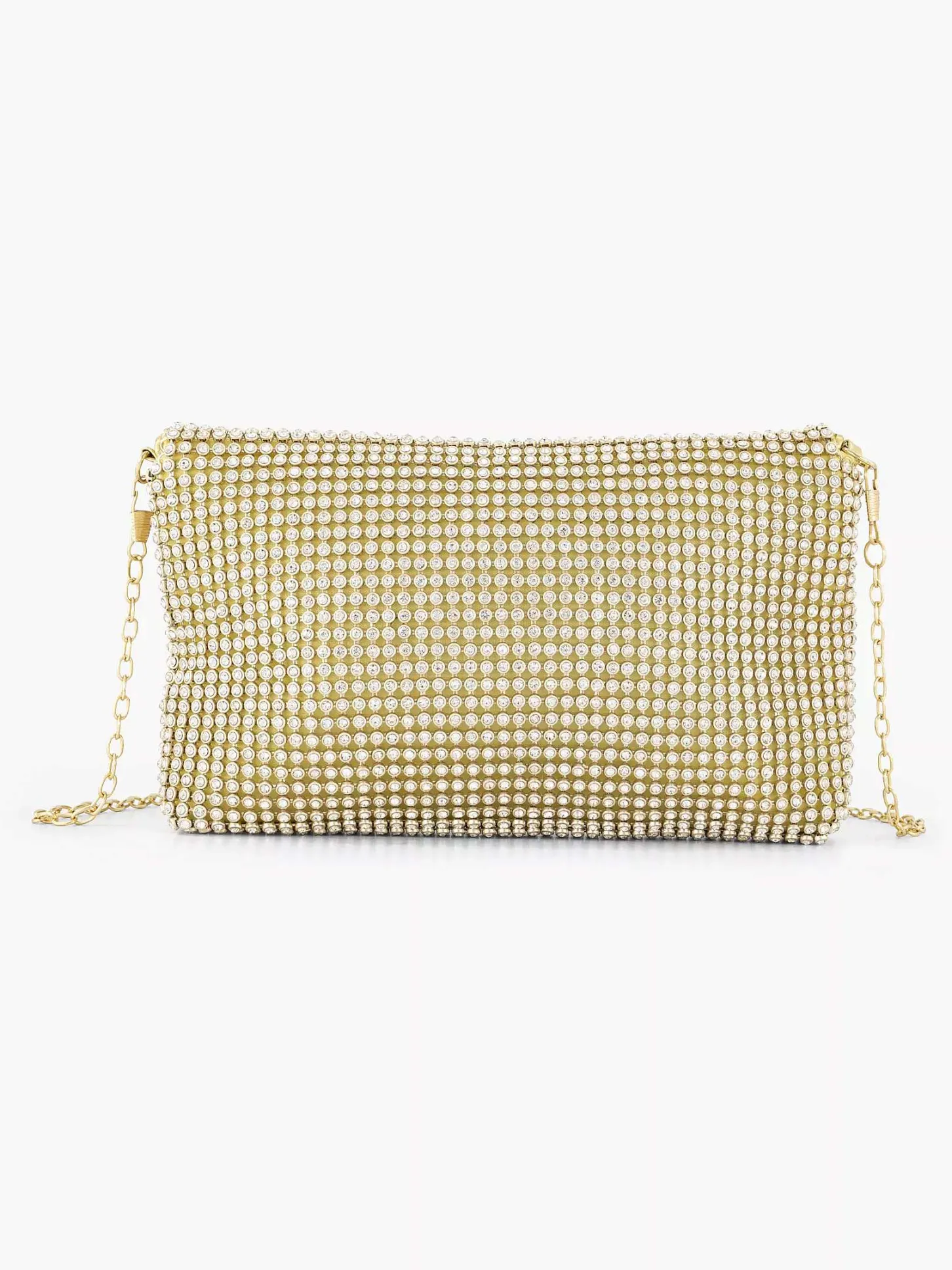 Online Gouden Schoudertas Steentjes Dames Online Exclusive Accessoires