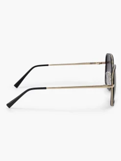 Gouden Vierkante Zonnebril Dames Online Exclusive Accessoires