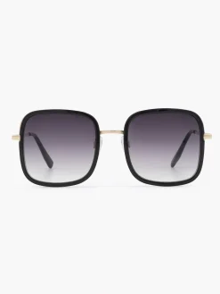 Gouden Vierkante Zonnebril Dames Online Exclusive Accessoires