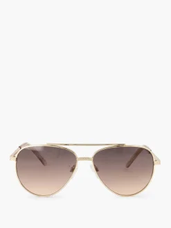 Outlet Gouden Zonnebril Dames Online Exclusive Accessoires