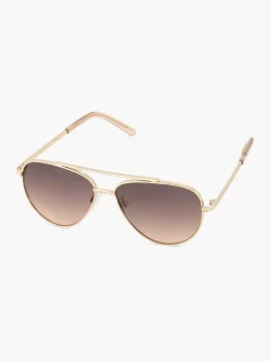 Outlet Gouden Zonnebril Dames Online Exclusive Accessoires
