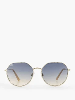 Hot Gouden Zonnebril Dames Online Exclusive Accessoires