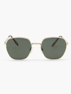 Outlet Gouden Zonnebril Dames Online Exclusive Accessoires