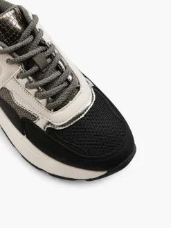 Clearance Grijze Chunky Sneaker Dames Sneakers