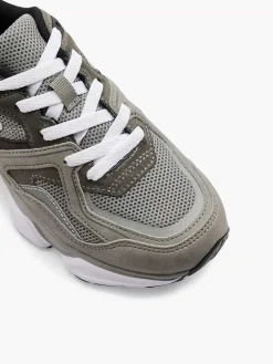 Outlet Grijze Chunky Sneaker Dames Sneakers