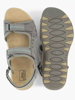 Sale Grijze Comfort Sandaal Dames Comfort Schoenen