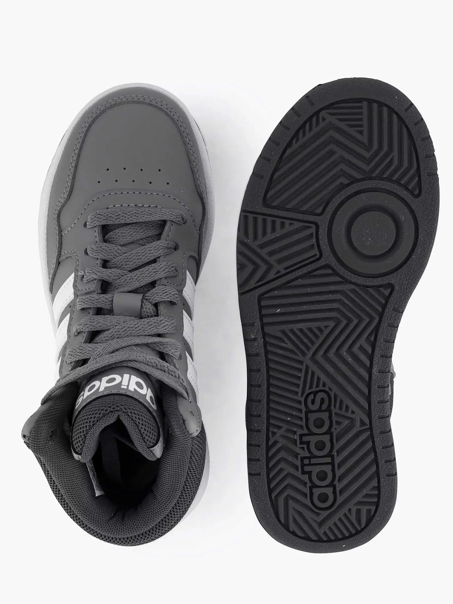 Grijze Hoops Mid 3.0 K Kinderen Jongensschoenen