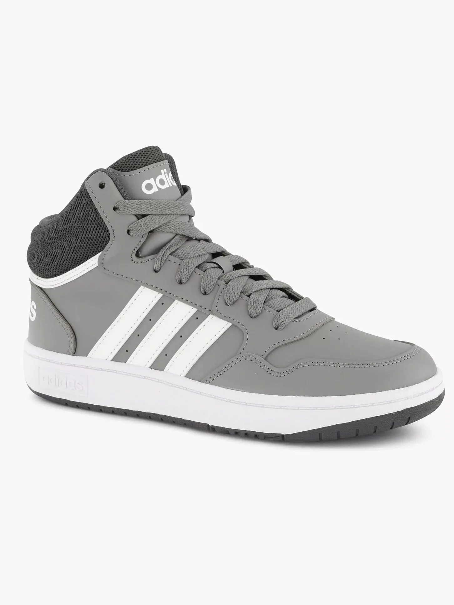 Outlet Grijze Hoops Mid 3.0 K Kinderen Jongensschoenen