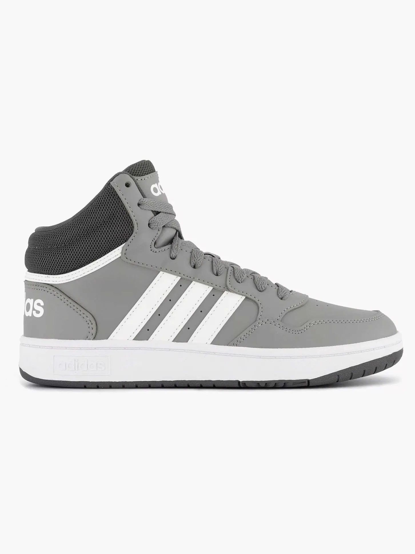 Outlet Grijze Hoops Mid 3.0 K Kinderen Jongensschoenen