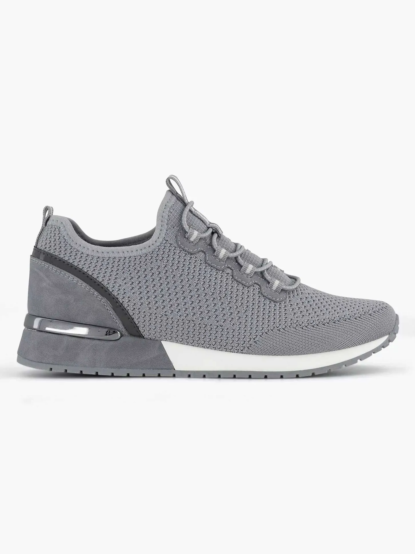 Grijze Instap Sneaker Dames Instappers