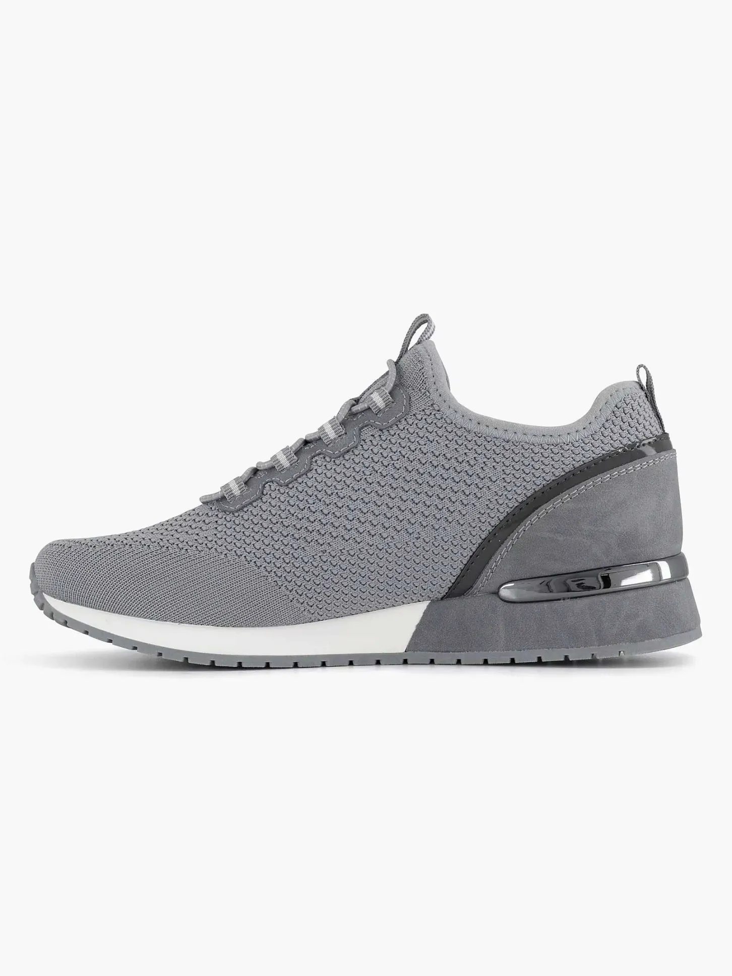 Grijze Instap Sneaker Dames Instappers