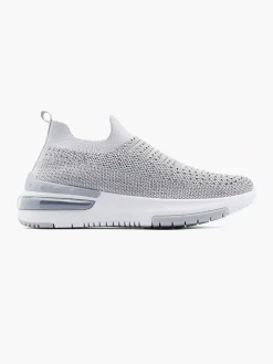 Discount Grijze Instapper Dames Sneakers