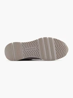 Online Grijze Leren Comfort Sneaker Dames Comfort Schoenen