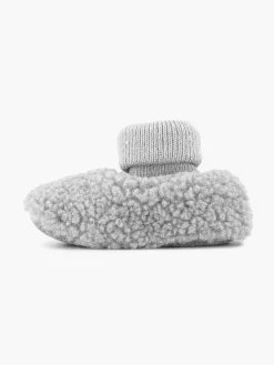 Online Grijze Pantoffel Teddy Kinderen Jongensschoenen