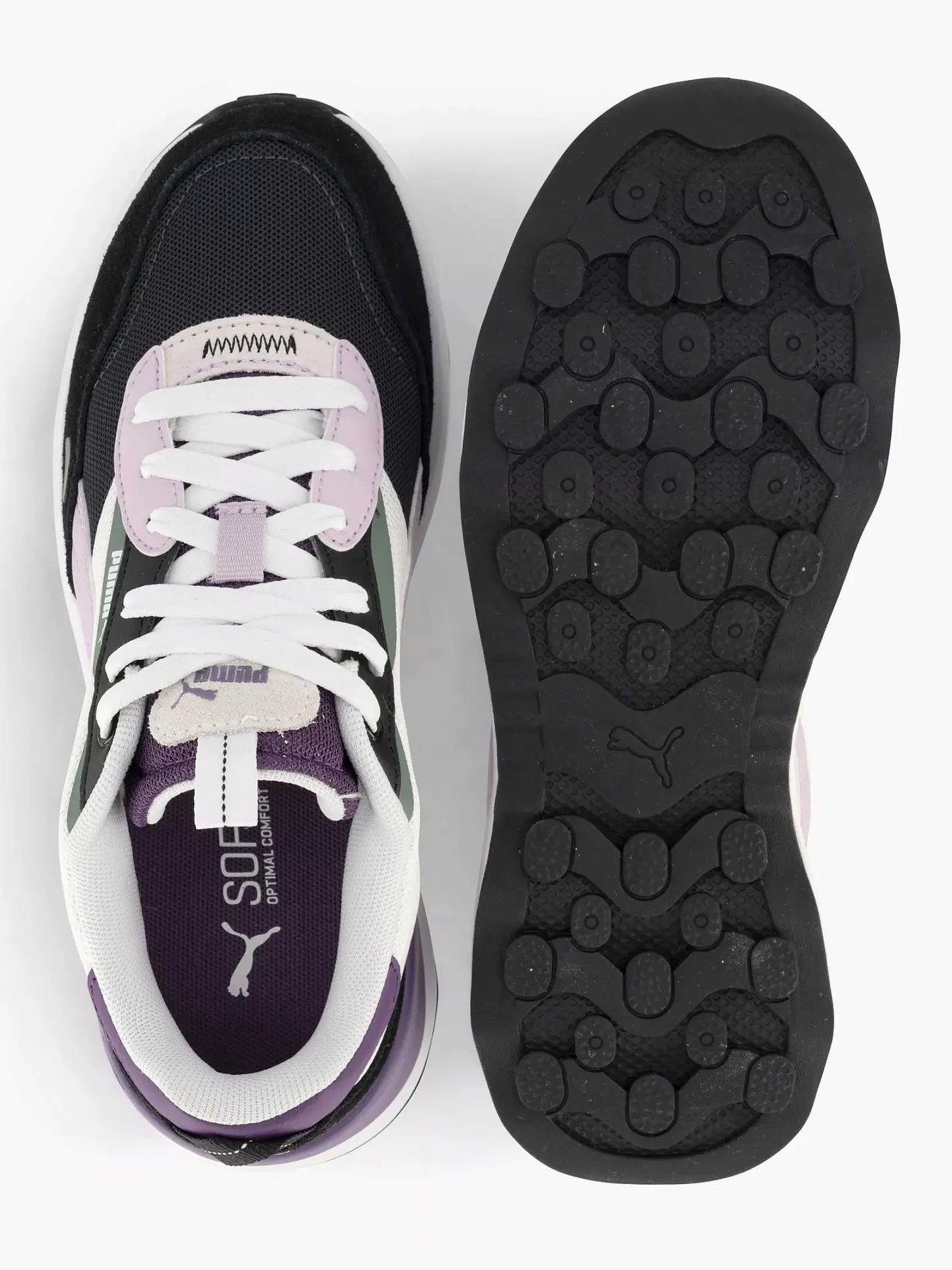 Online Grijze Runtamed Platform Dames Sneakers