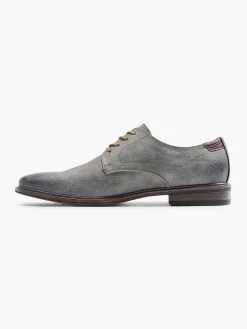 Discount Grijze Veterschoen Heren Geklede Schoenen
