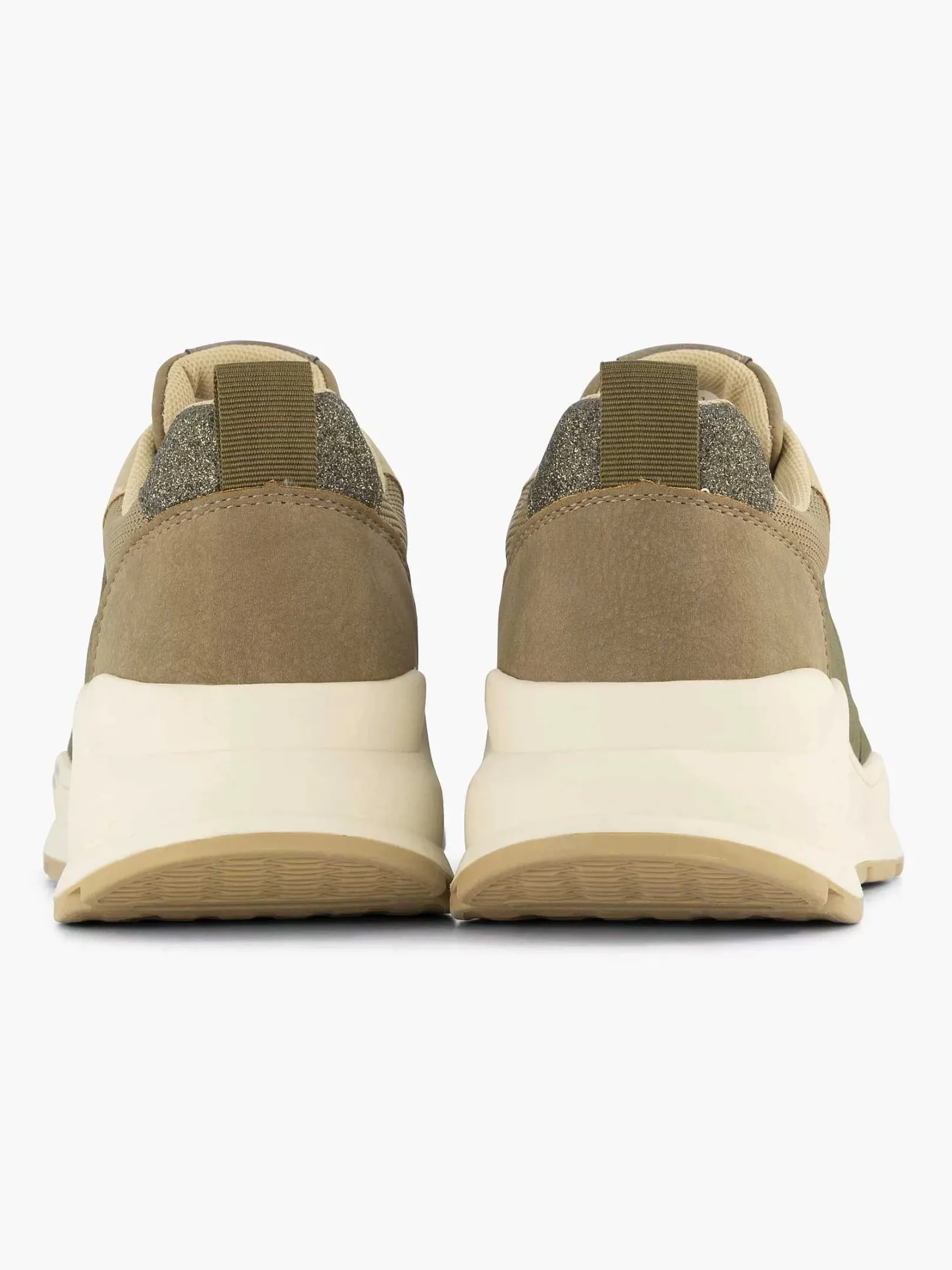 Outlet Groene Chunky Sneaker Dames Sneakers