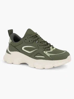 Clearance Groene Chunky Sneaker Dames Sneakers