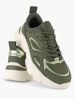 Clearance Groene Chunky Sneaker Dames Sneakers