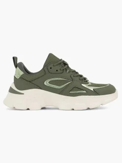 Clearance Groene Chunky Sneaker Dames Sneakers