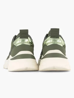 Clearance Groene Chunky Sneaker Dames Sneakers