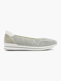 Outlet Groene Comfort Instapper Dames Comfort Schoenen