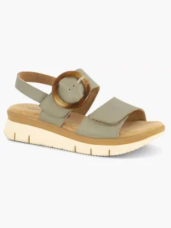 Sale Groene Comfort Sandaal Dames Comfort Schoenen