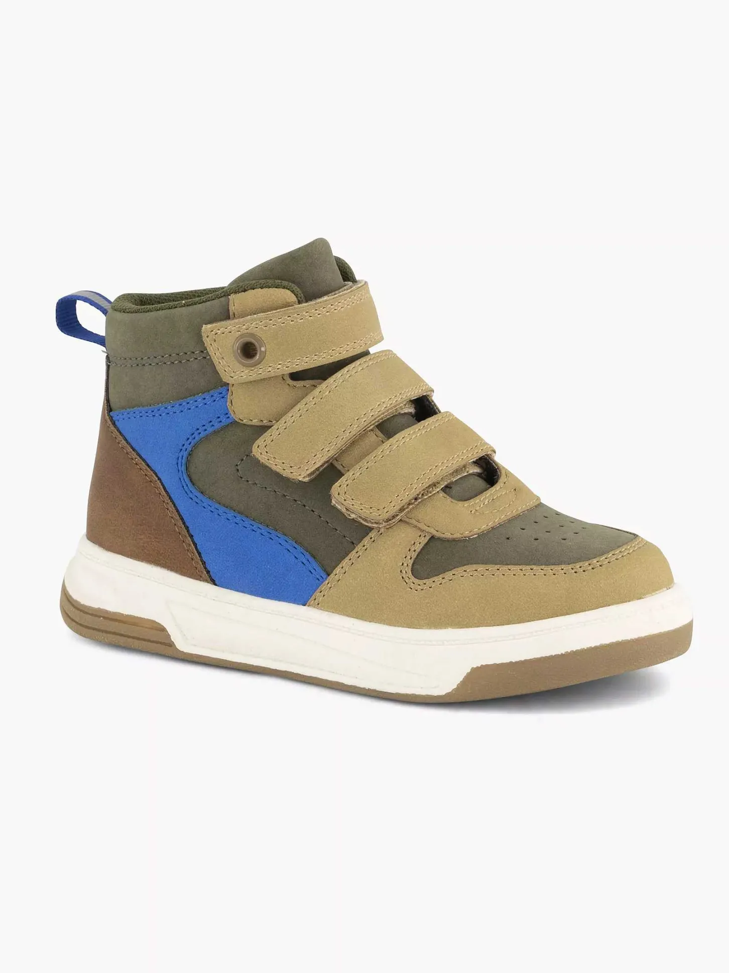 Outlet Groene Hoge Sneaker Kinderen Jongensschoenen