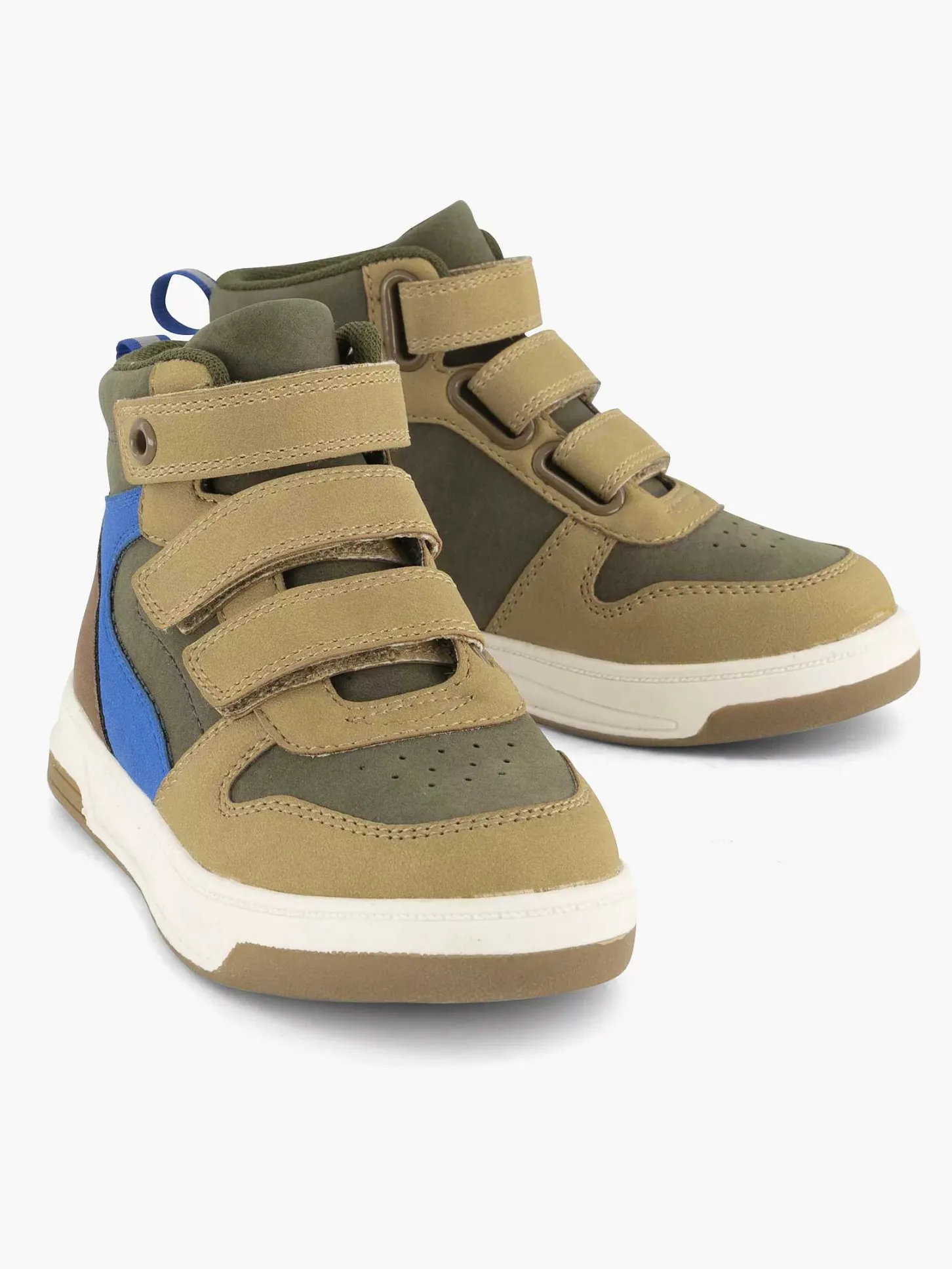 Outlet Groene Hoge Sneaker Kinderen Jongensschoenen