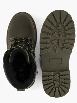 Discount Groene Hoge Veterboot Kinderen Jongensschoenen