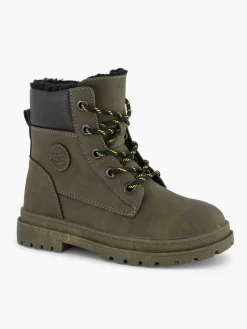 Discount Groene Hoge Veterboot Kinderen Jongensschoenen