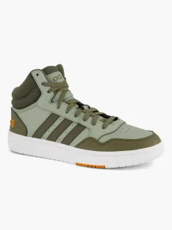 Groene Hoops 3.0 Mid Heren Sneakers