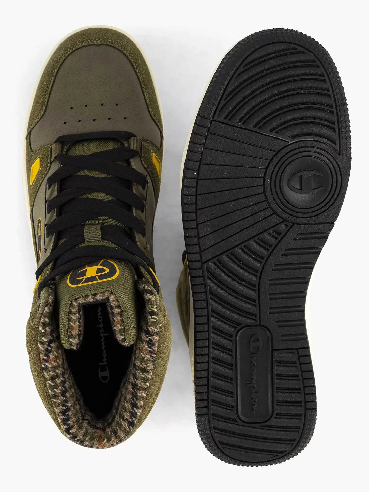 Sale Groene Rebound Mid Winterized Heren Sneakers