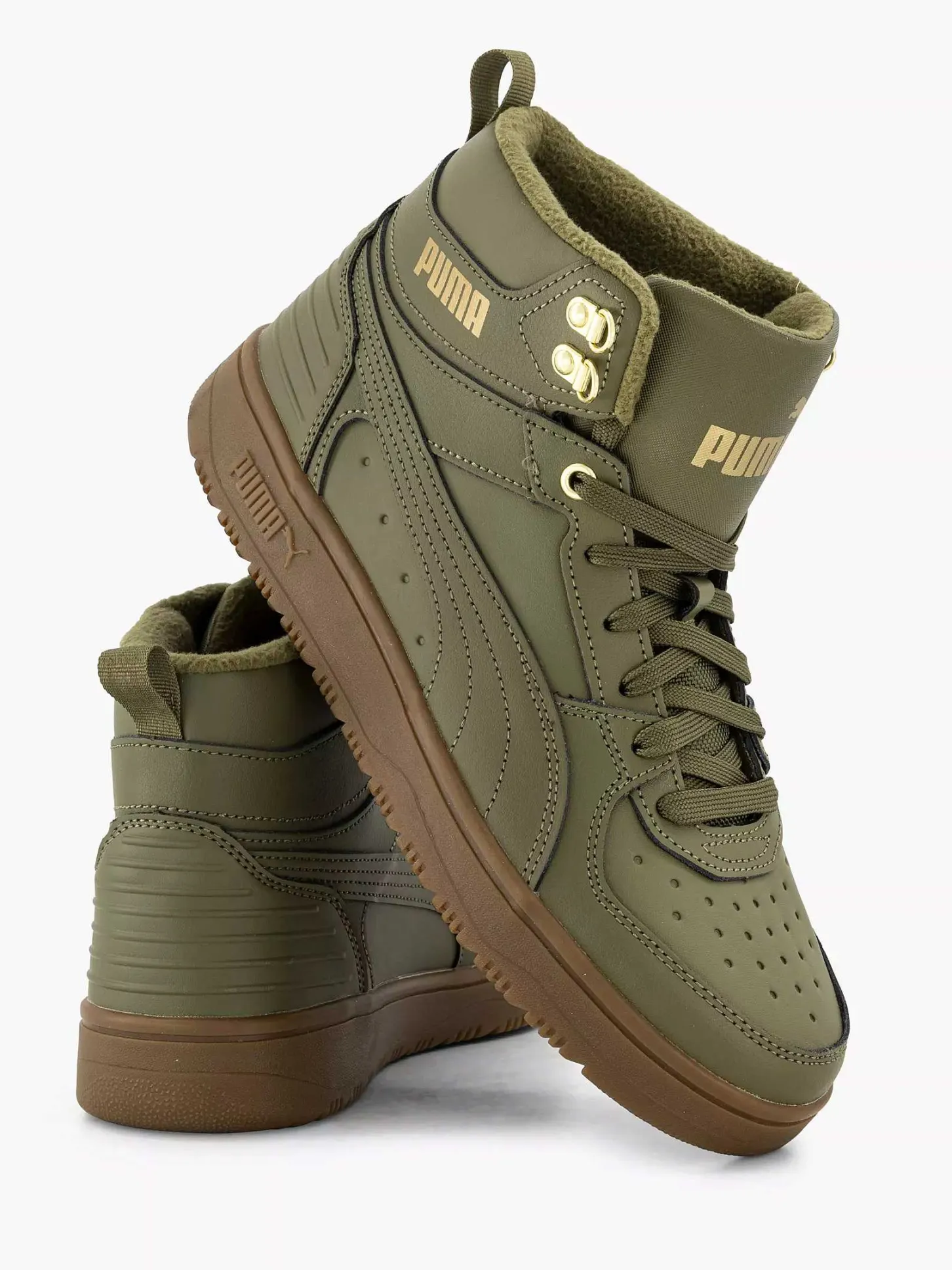Sale Groene Rebound Rugged Heren Sneakers