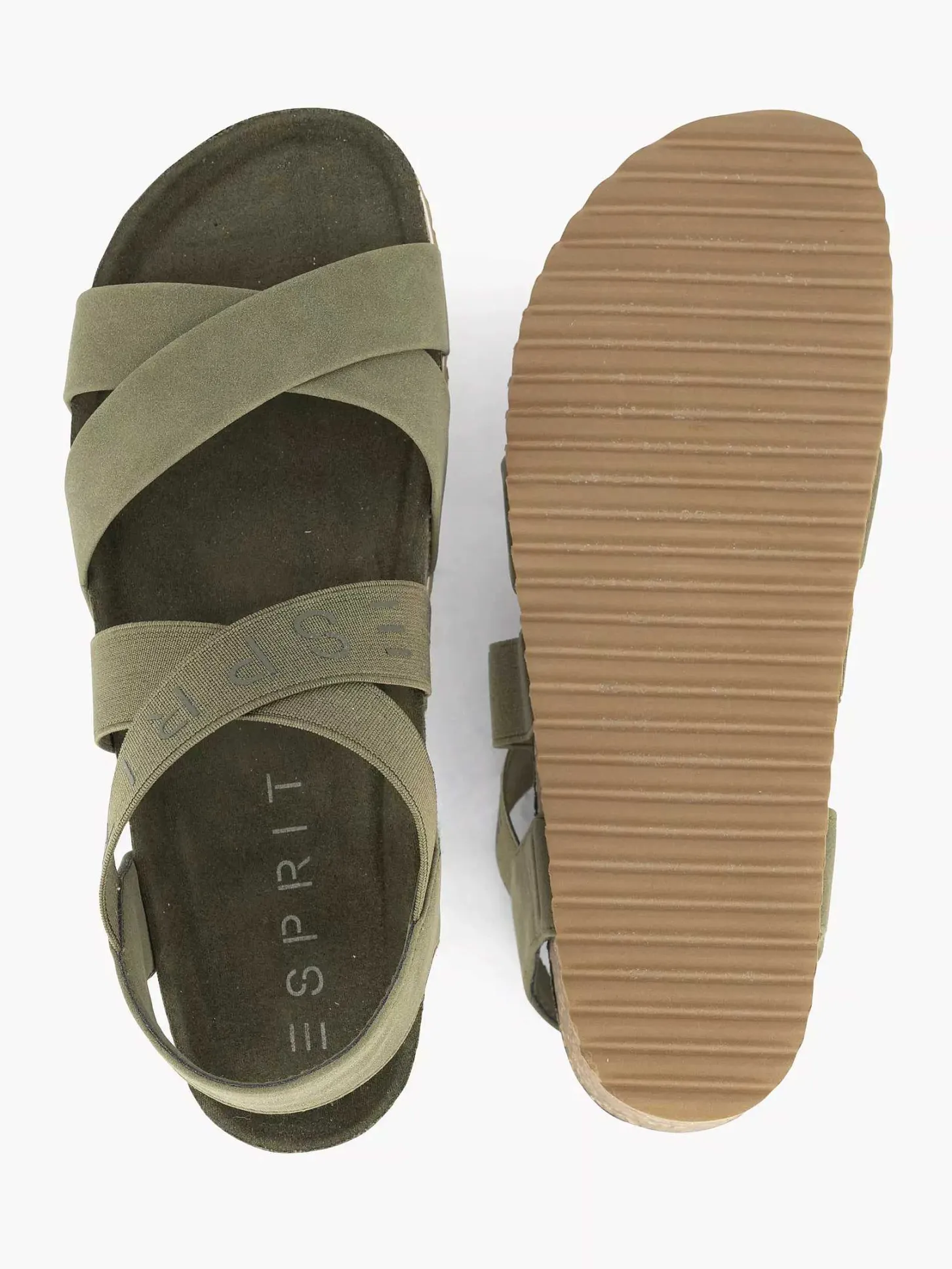 Outlet Groene Sandaal Dames Sandalen