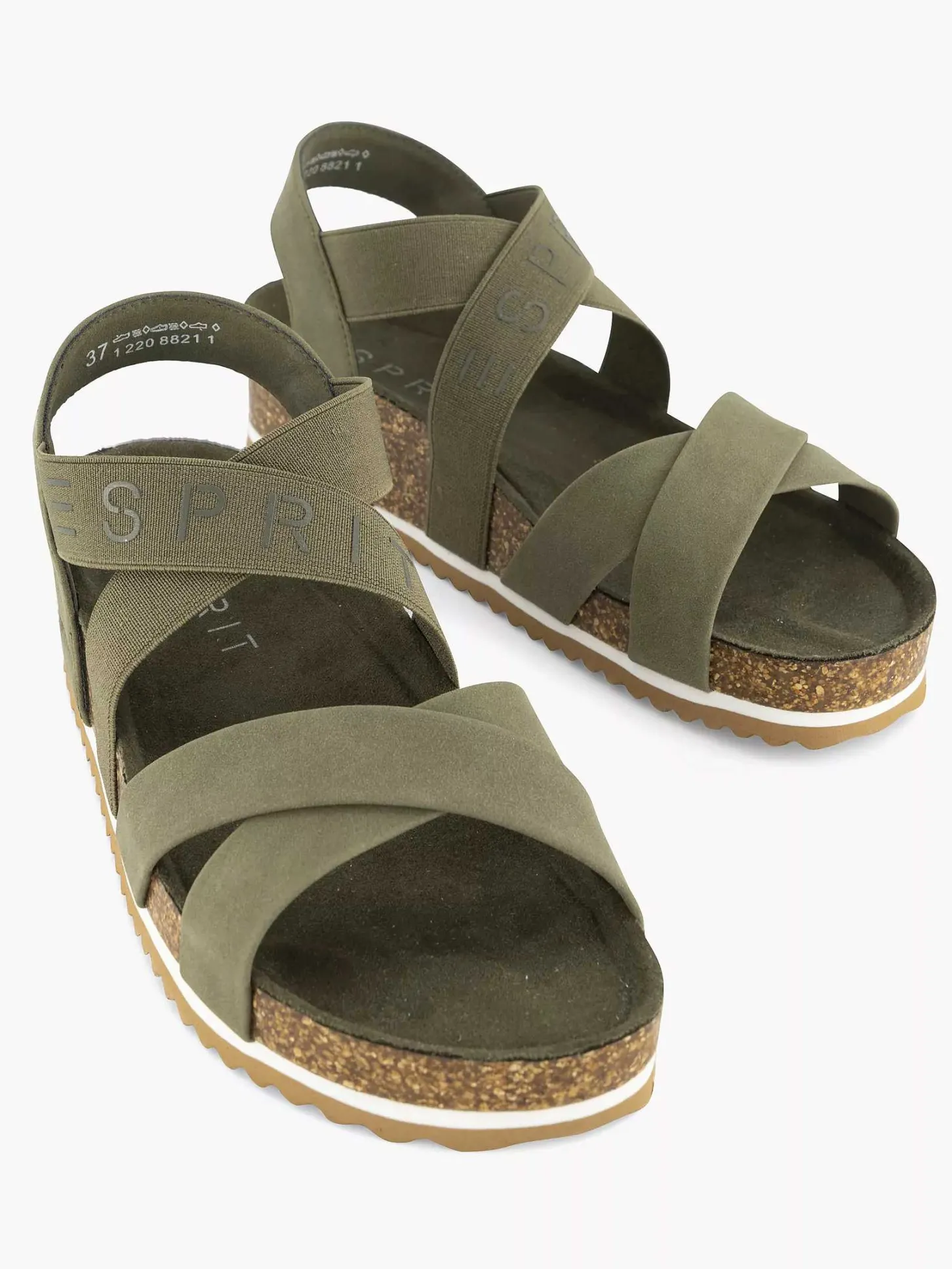 Outlet Groene Sandaal Dames Sandalen