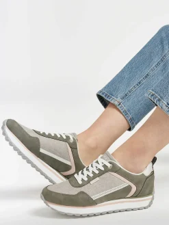 Outlet Groene Sneaker Dames Sneakers