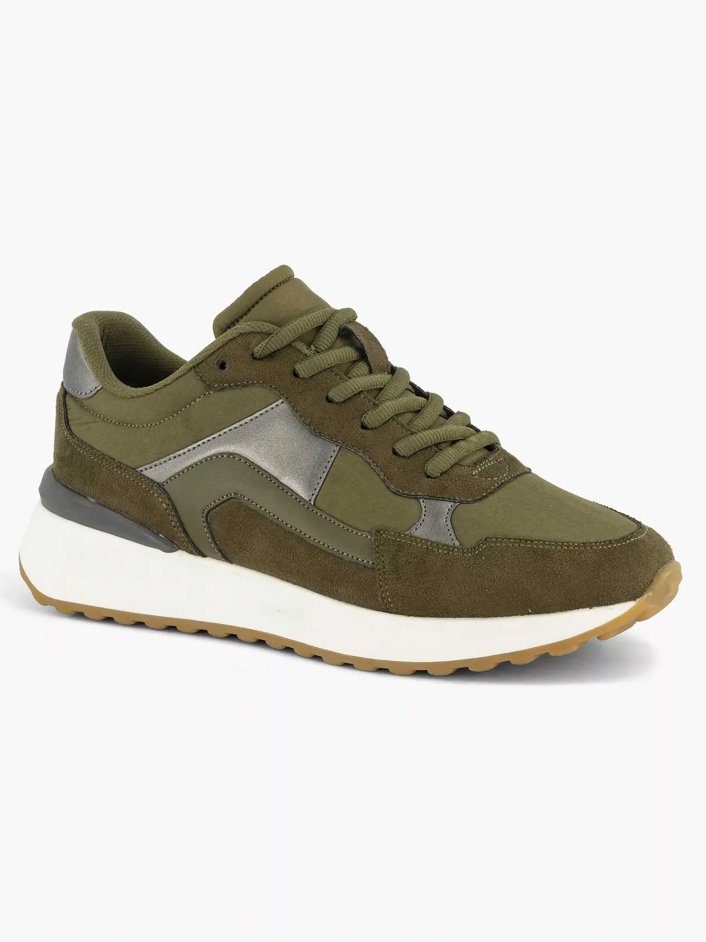 Outlet Groene Sneaker Dames Sneakers
